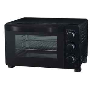 Horno Eléctrico Guangrong Newce de 23L con Tapa de Vidrio Completa, Control de Temperatura Independiente, Negro, Plateado, Gris Espacial - Product Image 1