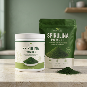 <b>Your</b> Brand Spirulina Powder 1kg Adult Vegan Gluten-Free Antioxidant Natural Immune Support Nutrient-Rich Superfood - Product Image 1