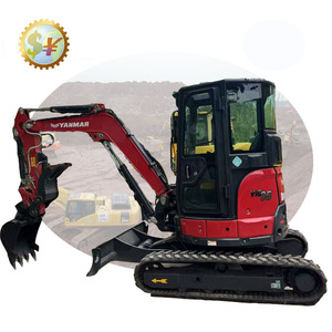 Miniexcavadora Yanmar de 3,5 toneladas fabricada en Japón, miniexcavadora Yanmar 35 de orugas usada Vio35 Vio55 Vio80 - Product Image 1