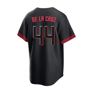 Maglia da Baseball Cincinnati da Uomo all'Ingrosso 11 Barry Larkin 30 Ken Griffey Jr. 44 Elly De La Cruz Taglie Forti Edizione Limitata Cucita - Product Image 2
