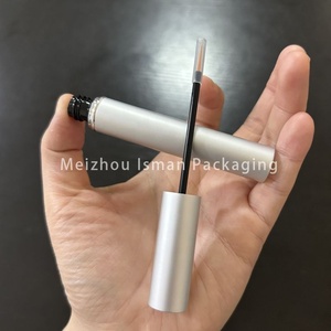 ISMAN Tubo Redondo <span class=keywords><strong>de</strong></span> Aluminio <span class=keywords><strong>de</strong></span> 5ml para Delineador <span class=keywords><strong>de</strong></span> Ojos y Rímel, Anillo Central Dorado, Botella Vacía para Suero <span class=keywords><strong>de</strong></span> Crecimiento <span class=keywords><strong>de</strong></span> <span class=keywords><strong>Pestañas</strong></span>, Venta al por Mayor, Marca Privada Profesional - Product Image 4