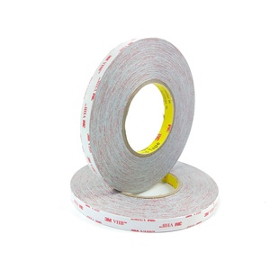 Cinta Adhesiva Acrílica de Espuma <span class=keywords><strong>3M</strong></span> VHB Original, Gris, de Doble Cara, Tamaños Personalizados RP16 RP25 RP32 RP45 RP62, para Unir Materiales Metálicos - Product Image 1