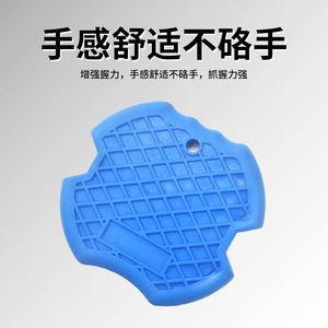 Blue Ergonomic Plastic Handle Wire Grip For Electrical Conduit Pulling Assistance - Product Image 3