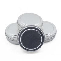 Mini petite boîte ronde en fer Boîte cosmétique en fer Petites boîtes rondes en métal universelles