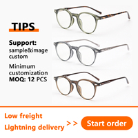 Lunettes de vue unisexes de haute qualité, style classique, avec charnières à ressort, embellissements métalliques, montures optiques en matériau TR90