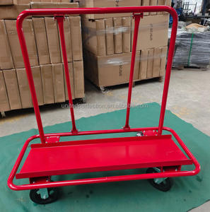 Carretilla profesional para paneles de yeso, tableros de yeso, contrachapado, vidrio y acero, carrito de transporte. - Product Image 1