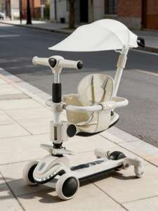 Trottinette pour enfants multifonctionnelle quatre-en-un, 1 à 6 ans, garçon et fille, <span class=keywords><strong>planche</strong></span> à roulettes pour bébé, peut s'asseoir et pousser la <span class=keywords><strong>planche</strong></span> à roulettes pour enfants - Product Image 2