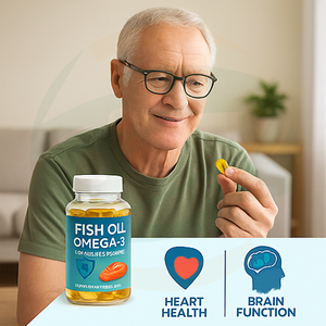 תמיכה ב-OEM/ODM, כמוסות רכות של שמן דגים אומגה-<span class=keywords><strong>3</strong></span> DHA EPA לבריאות העיניים והמוח של מבוגרים, מזון בריאות טבעי ברמת מזון - Product Image 4