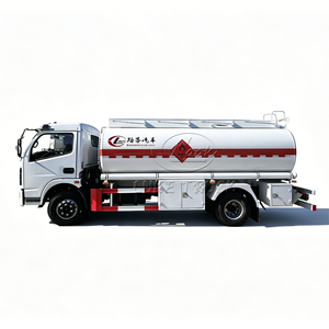 Camión cisterna químico de 12500L, fabricantes de camiones cisterna 4*2, camión de combustible AVGAS, usado para reabastecimiento de aeronaves - Product Image 1