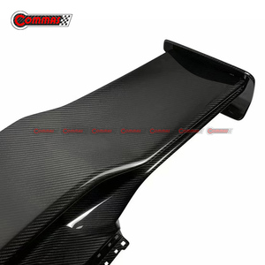 อัพเกรดเป็นปีกหลังคาร์บอนไฟเบอร์แบบแห้งสไตล์ Vors สำหรับ Lamborghini Huracan LP580 LP610 EVO ชุดปีกสปอยเลอร์หลังรถยนต์ - Product Image 4