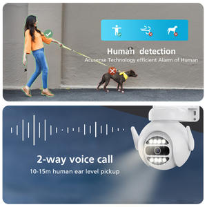 8MP 10X Moteur AF ColorVU POE Caméra IP Double Lumière <span class=keywords><strong>IR</strong></span> Tourelle Audio Bidirectionnel PTZ CCTV Caméra de Sécurité 4K - Product Image 6