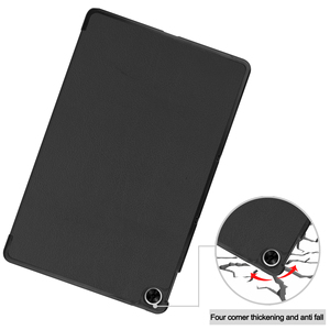 Funda de cuero PU para <span class=keywords><strong>Realme</strong></span> <span class=keywords><strong>Pad</strong></span>, 10,4 pulgadas, 2021, triple plegable, magnética, delgada, venta al por mayor de fábrica - Product Image 5