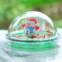 Bouteille d'eau en plastique écologique sans BPA de 450 ml avec couvercle et paille, motif dessin animé, anti-fuite, pour enfants, vente en gros ZB Factory, Noël