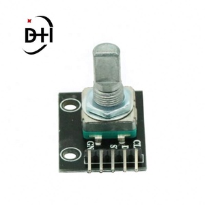 Module d'encodeur rotatif à 360 degrés, potentiomètre rotatif, module à bouton analogique pour encodeur rotatif KY-040, module à bouton EC11 - Product Image 2