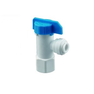 Robinet à bille manuel à raccord rapide pour réservoir d'eau - Product Image 1