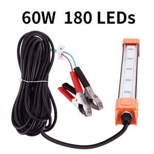 IP68 60W étanche 360 degrés et étanche à l'humidité sous-marin Led pêche lumière leurres lumineux Led lumières pêche calmar leurres - Product Image 5