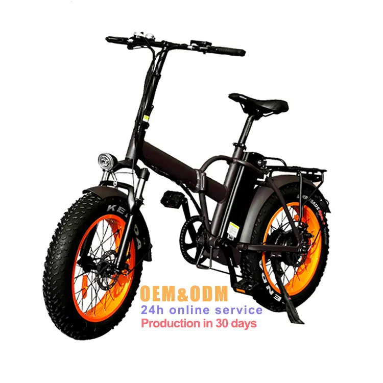 Elektrikli taşınabilir bisiklet yeni tasarım 20 inç 48V 500W çelik çerçeve yetişkinler e-bisiklet bisiklet katlanır elektrikli bisiklet