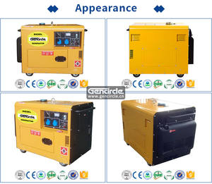 Générateur diesel silencieux miniature 1/3 phase <span class=keywords><strong>3kva</strong></span> 4.5kva 5.5kva <span class=keywords><strong>6kva</strong></span> pour une utilisation de secours à domicile avec CE - Product Image 5