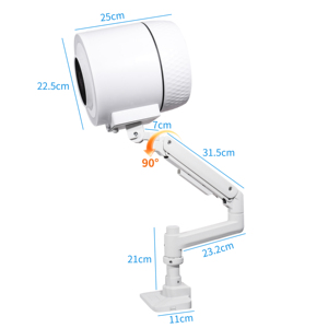 Extractor de Polvo de <span class=keywords><strong>Uñas</strong></span> 2026 con Succión Superior, Nuevo y Potente, con Filtro Reutilizable para Manicura, Pedicura, Salón y Laboratorio - Product Image 5