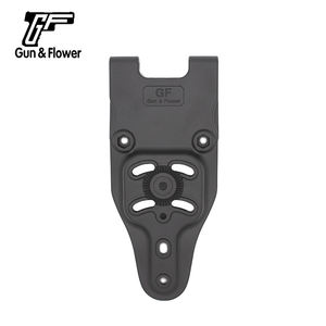 OWB Boucle de ceinture universelle réglable en polymère pour les ceintures de 2.25 "Accessoire Plate-forme de palette, finition mate, noir - Product Image 3