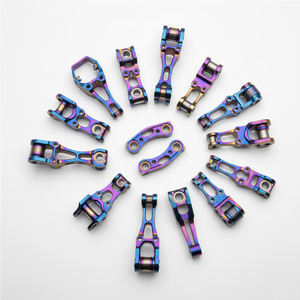 บริการชิ้นส่วนโลหะผสมไทเทเนียมเกรด <span class=keywords><strong>5</strong></span> Ti6Al4V ผลิตด้วยเครื่องจักรซีเอ็นซี <span class=keywords><strong>5</strong></span> แกน ความแม่นยำสูง ตามมาตรฐาน ISO 9001 รับงานกัด กลึง ขึ้นรูปตามแบบ - Product Image 1