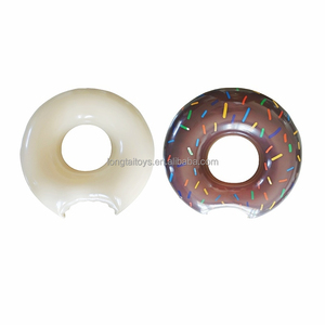 Anillo de natación inflable de PVC, juguete de verano, función de seguridad, flotador de piscina plegable, Círculo de natación de Donut seguro para bebés adultos para piscinas y playas - Product Image 2