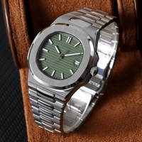 Nouvelle montre mécanique assemblée, mouvement mécanique NH35, diamètre 41 mm