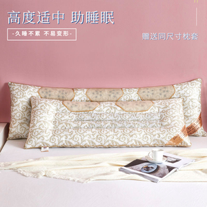 Cassia Seed Double <b>Pillow</b> 1m Long <b>Neck</b> Support Buckwheat Core Breathable Rectangle <b>Pillow</b> For Couple Bedding - Product Image 4