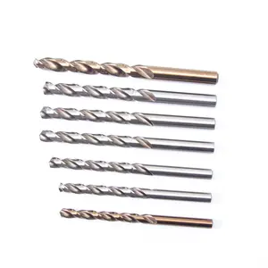 Cobalt Twist Drill Bits Factory High Quality HSS 5.5mm Drill Bit M35 Cobalt Straight Shank Twist Drill Bits For Stainless Steel Drilling