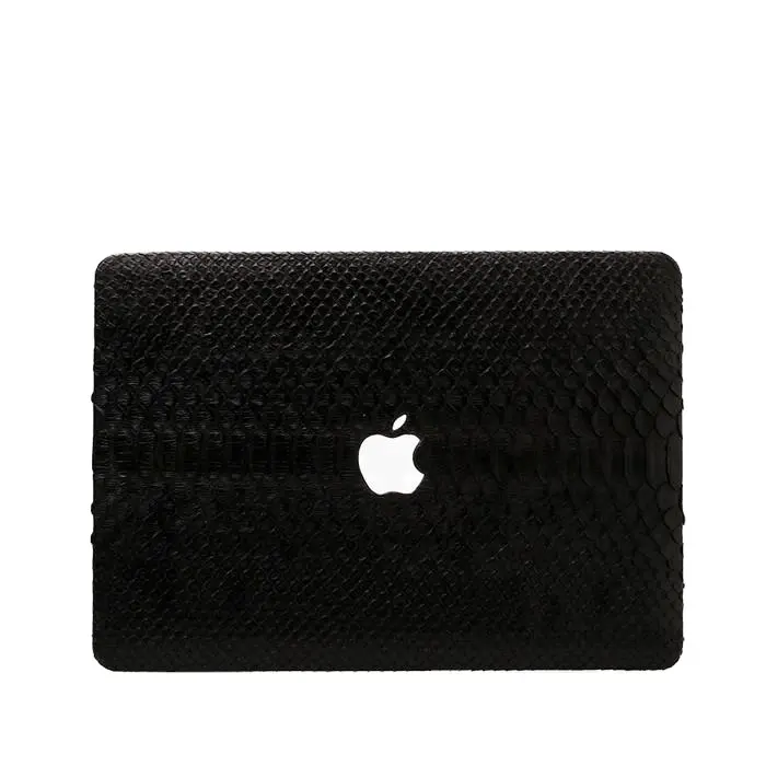 Oem ODM tùy chỉnh mới thời trang chính hãng da rắn da bảo vệ Bìa trường hợp đối với MacBook máy tính xách tay 11 12 13 14 16 inch