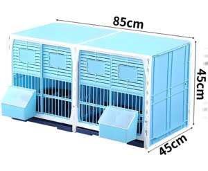 Hoge Kwaliteit Grote Maat Plastic Duif Levert Duif Vogelkooi Fok Postduif Hok - Product Image 3