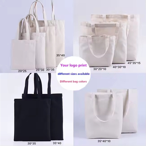 Bolsa de Compras Plegable de Algodón al por Mayor a Buen Precio, Bolsas de Lona Personalizadas en Blanco - Product Image 4