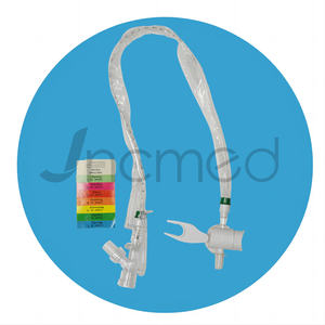 สายเชื่อมต่อแบบ Y มีฝาปิดสำหรับใช้ทางการแพทย์เป็นมิตรกับสิ่งแวดล้อมผ่านการรับรองขนาด10fr-18fr - Product Image 2