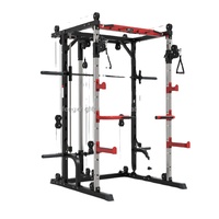 Máquina de herrería multifuncional personalizable, estante de sentadillas para gimnasio, máquina de cable de fitness, uso para DY-7008 en casa