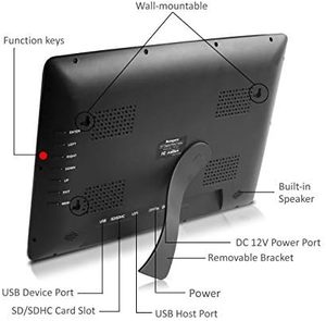 Siêu mỏng FHD 24 inch chơi game PC máy tính xách tay Hiển thị màn hình di động với USB Loại C loa kép Màn hình máy tính xách tay Extender 1080p <span class=keywords><strong>LCD</strong></span> - Product Image 3