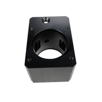 Usinage de billettes d'aluminium de haute qualité sur mesure, fraisage CNC de précision, pièces en alliage d'aluminium anodisé noir 6061