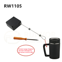 RUIWOR RW1105 Boîte de tirage rétractable antivol pour sèche-cheveux Clé USB Cordon rétractable de sécurité pour câble rétractable au détail