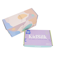 Kotak Kemasan Kertas Desain Premium DIY Kustom, Bahan Daur Ulang untuk Kemasan Merek
