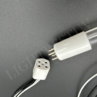 LIGHTBEST Céramique T5 T6 T8 Douilles de lampe Uv à extrémité unique 4pin Light Uvc Lamp Led Holder Connector Uvc Lamp Holder G10q
