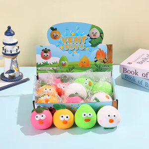 Jouet Squishy Mangoustan Pêche Créatif Anti-Stress à Presser pour Garçons Filles Bureau Enfants Adultes - Product Image 4
