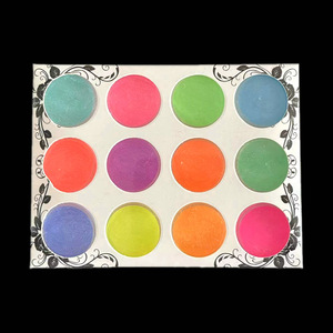 SunelPort Polvo de Uñas Profesional Fluorescente de 12 Colores, Larga Duración, que Brilla en la Oscuridad, Material Ecológico, Mini - Product Image 2