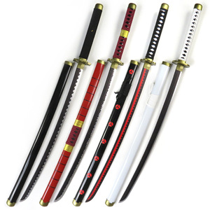 100CM nouveau Zoro Nami Boa loi Cosplay <span class=keywords><strong>Katana</strong></span> bambou Anime Cosplay accessoire ABS épée - Product Image 1