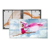 Écran LED super transparent, écran LED en verre, écran vidéo LED Muxwave, panneau LED transparent, écran SDK couleur pleine, intérieur