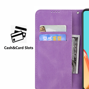 Funda de teléfono con tapa de gato mariposa a la moda para Samsung <span class=keywords><strong>Galaxy</strong></span> S25 S25PLUS S25ULTRA A26 A36 A56 5G tarjetero soporte cubierta de libro - Product Image 2