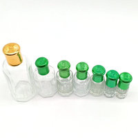 2ml 3ml 6ml 10ml 12ml 20ml 60ml l'eau bénite bouteille en verre avec champignon casquette