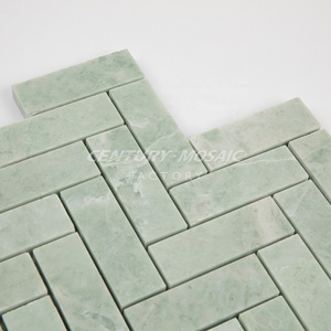 <span class=keywords><strong>Carrelage</strong></span> mosaïque vintage en marbre <span class=keywords><strong>vert</strong></span> menthe, 2 ", mosaïque en marbre <span class=keywords><strong>hexagonal</strong></span> pour décoration intérieure, mur de sol - Product Image 5