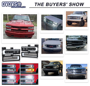 OVOVS Phares LED avec animation de démarrage DRL Clignotant séquentiel Hi/Low Beam pour <span class=keywords><strong>Chevy</strong></span> Suburban <span class=keywords><strong>Silverado</strong></span> 1988-1998 - Product Image 6
