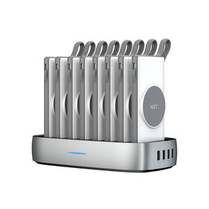 Ensemble de batteries externes 10000 mAh avec partage magnétique sans fil, station de charge rapide, chargeur portable pour entreprise et domicile - Product Image 1