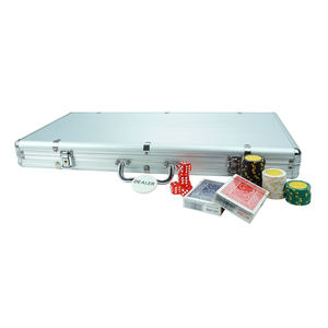 Accessoires de Casino Équipement de Texas Hold'em et Blackjack Boîte à Jetons <span class=keywords><strong>Vide</strong></span> de Casino Mallette de <span class=keywords><strong>Poker</strong></span> Personnalisée 750 Pièces à Main - Product Image 4