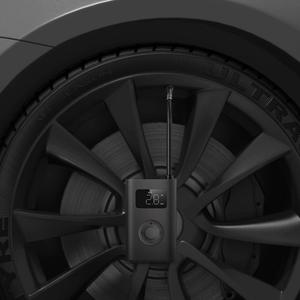 Mini Portable Tire Inflator Digital Display 12V Lithium <b>Battery</b> Single Cylinder Car Air <b>Pump</b> - Product Image 1